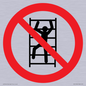 PA11254: P009 Prohibition: No climbing