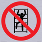 PA11254: P009 Prohibition: No climbing