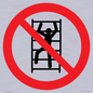 PA11254: P009 Prohibition: No climbing