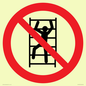 PA11254: P009 Prohibition: No climbing