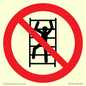 PA11254: P009 Prohibition: No climbing