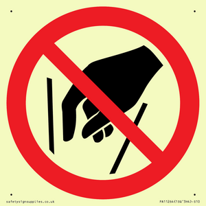 PA11264: P015 Prohibition: No reaching in