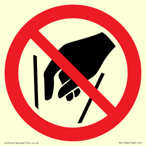 PA11264: P015 Prohibition: No reaching in