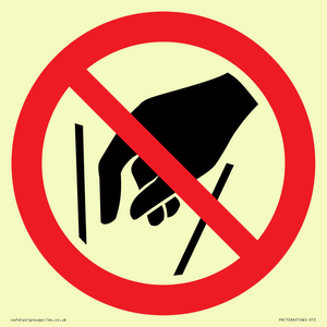 PA11264: P015 Prohibition: No reaching in