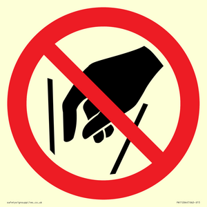 PA11264: P015 Prohibition: No reaching in