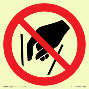 PA11264: P015 Prohibition: No reaching in