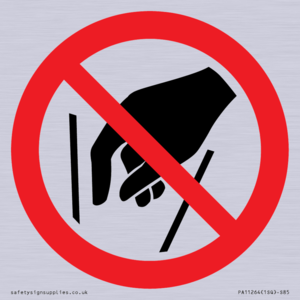 PA11264: P015 Prohibition: No reaching in