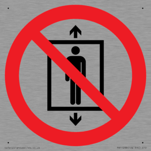 PA11288:  P027 Prohibition: Do not use this lift for people
