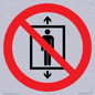 PA11288:  P027 Prohibition: Do not use this lift for people