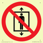 PA11288:  P027 Prohibition: Do not use this lift for people