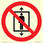 PA11288:  P027 Prohibition: Do not use this lift for people