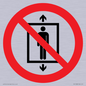 PA11288:  P027 Prohibition: Do not use this lift for people
