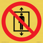 PA11288:  P027 Prohibition: Do not use this lift for people