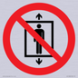 PA11288:  P027 Prohibition: Do not use this lift for people