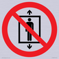 PA11288:  P027 Prohibition: Do not use this lift for people