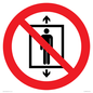 PA11288:  P027 Prohibition: Do not use this lift for people