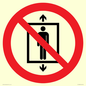 PA11288:  P027 Prohibition: Do not use this lift for people