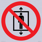 PA11288:  P027 Prohibition: Do not use this lift for people