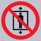 PA11288:  P027 Prohibition: Do not use this lift for people