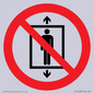 PA11288:  P027 Prohibition: Do not use this lift for people