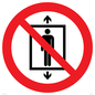 PA11288:  P027 Prohibition: Do not use this lift for people