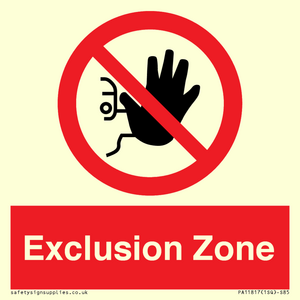 PA11817: Exclusion Zone