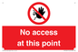 PA12561: No access at this point