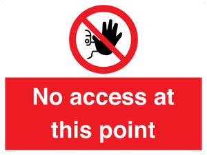 PA12561: No access at this point
