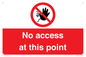 PA12561: No access at this point