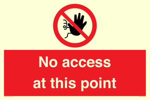 PA12561: No access at this point