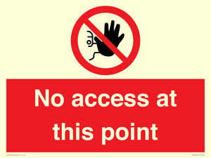 PA12561: No access at this point