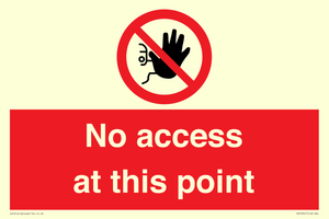 PA12561: No access at this point