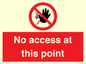 PA12561: No access at this point