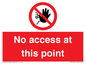 PA12561: No access at this point