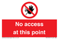 PA12561: No access at this point