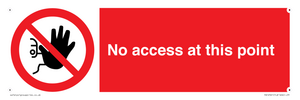 PA12561: No access at this point