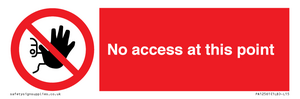 PA12561: No access at this point