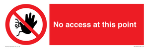 PA12561: No access at this point