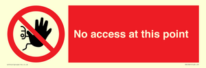 PA12561: No access at this point