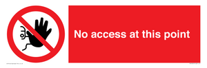 PA12561: No access at this point