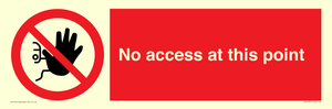 PA12561: No access at this point