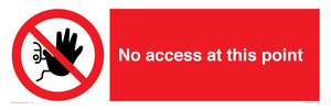 PA12561: No access at this point
