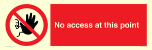 PA12561: No access at this point