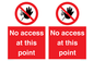 PA12561: No access at this point