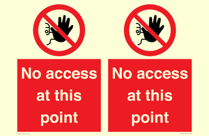 PA12561: No access at this point