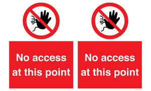 PA12561: No access at this point