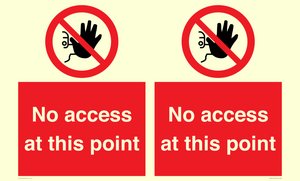 PA12561: No access at this point