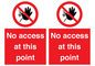 PA12561: No access at this point
