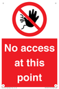 PA12561: No access at this point