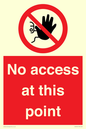 PA12561: No access at this point